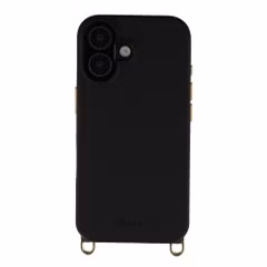 Selencia Rivièra Backcover mit MagSafe mit abnehmbaren Haken Apple iPhone 16 - Velvet Black