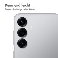 imoshion 2er-Pack Objektivschutz für Kamera für das Samsung Galaxy S25 - Silver Shadow