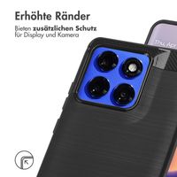 imoshion Brushed Back Cover Motorola Edge 60 Pro - Schwarz