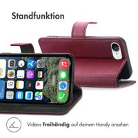 imoshion Luxuriöse Klapphülle Apple iPhone 16e - Bordeaux