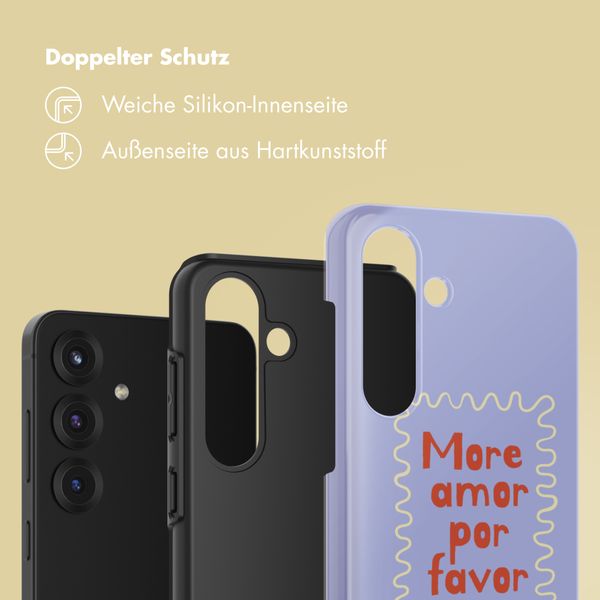 Selencia Vivid Back Cover Samsung Galaxy S25 - More Amor