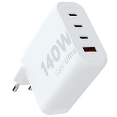 Xtorm Schnellladegerät | Ultra Wall Charger GaN2 - 2x USB-C 140 Watt + USB-C 20 Watt + USB-A 18 Watt