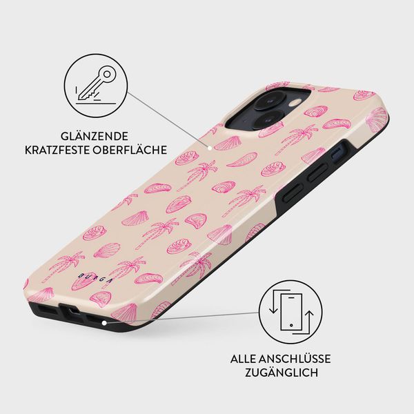 Burga Tough Back Cover für das iPhone 14 - Beach Please