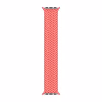 Apple Geflochtenes Solo Loop für das  Apple Watch | 38/40/41/42 mm - Größe 2 - Pink Punch