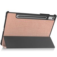 imoshion Trifold Klapphülle für das Lenovo Tab P11 Pro (2nd gen) - Rose Gold