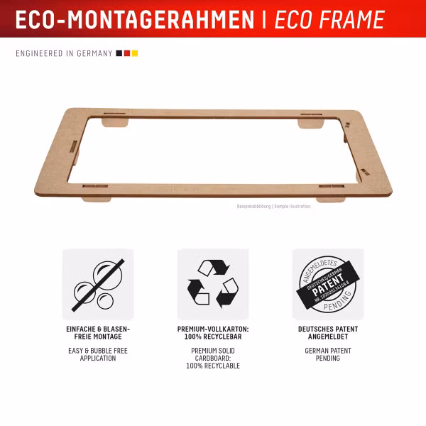 Displex Bildschirmschutzfolie Real Glass Full Cover Xiaomi 15 Ultra