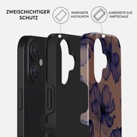 Burga Tough Back Cover für das Apple iPhone 16 - Velvet Night