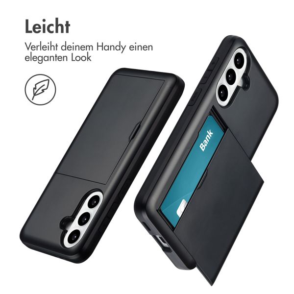 imoshion Backcover mit Kartenfach Samsung Galaxy A36 / A56 - Black