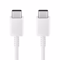 Samsung Original USB-C-zu-USB-C-Kabel in Fabrikverpackung - 1 meter - 45 Watt - Weiß