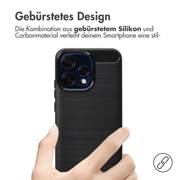 imoshion Brushed Back Cover Oppo Reno15 (5G) - Schwarz