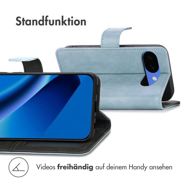 imoshion Luxuriöse Klapphülle Google Pixel 10a - Hellblau