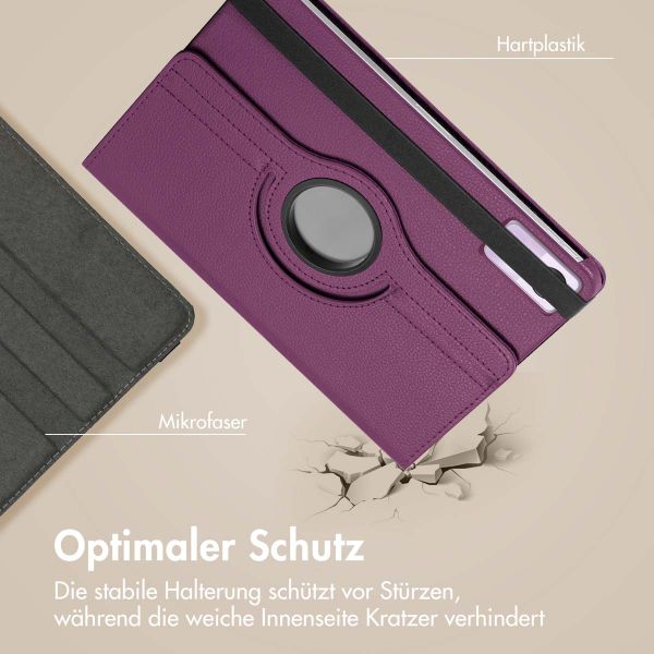 imoshion 360° drehbare Klapphülle Xiaomi Redmi Pad SE - Violett