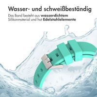 imoshion Flexibles Silikonarmband - Universeller 20-mm-Anschluss - Mintgrün