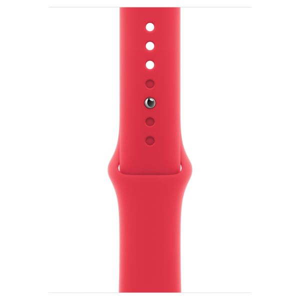 Apple Sport Band für die Apple Watch Series 1 bis 10 / SE / Ultra (2) (44/45/46/49 mm) - Größe M/L - Red