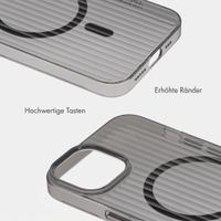 Accezz Lite Backcover mit MagSafe | Fluted | Apple iPhone 13 - Schwarz