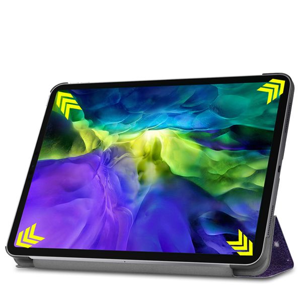 imoshion Design Trifold Klapphülle für das iPad Pro 11 (2018 - 2022) - Space