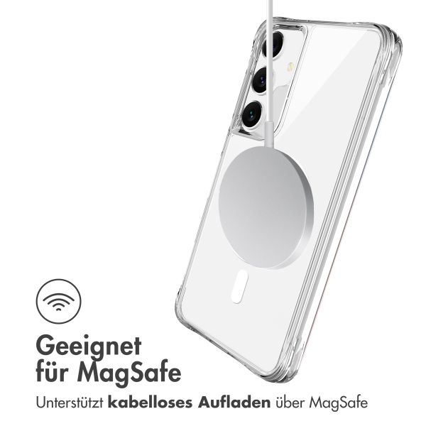 imoshion Rugged Air MagSafe Case für das Samsung Galaxy S25 - Transparent