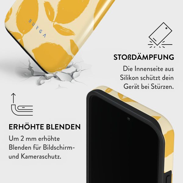 Burga Tough Back Cover für das iPhone 14 Pro Max - Lemon Tart