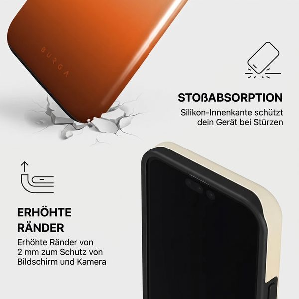 Burga Tough Back Cover MagSafe Apple iPhone 15 Pro - Slow Burn