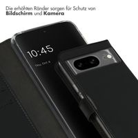 Selencia Echtleder Klapphülle Google Pixel 8 - Schwarz