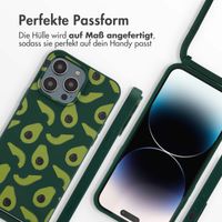 imoshion SilikonHülle design mit Band Apple iPhone 14 Pro Max - Avocado Green