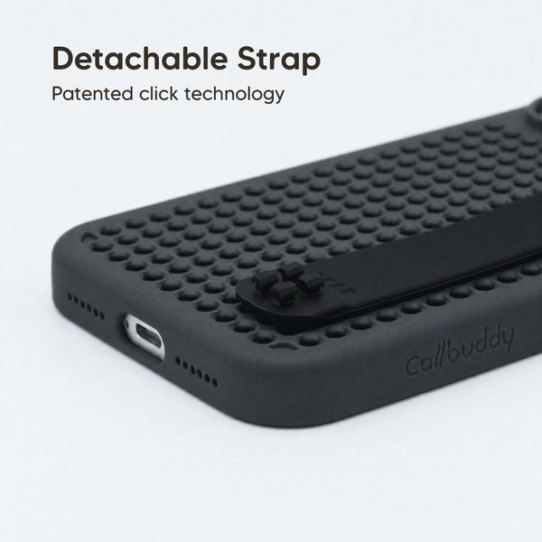 Callbuddy Hülle mit Strap Apple iPhone 17 Pro Max - Epic Black
