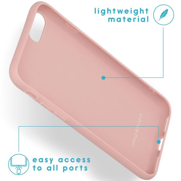 imoshion TPU Color Cover Apple iPhone SE (2022 / 2020) / 8 / 7 - Dusty Pink