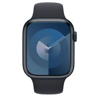 Apple Sport Band für die Apple Watch Series 1 bis 10 / SE / Ultra (2) (44/45/46/49 mm) - Größe M/L - Midnight