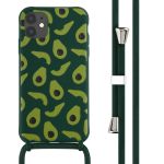 imoshion Silikonhülle design mit Band für das iPhone 11 - Avocado Green