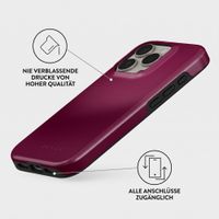 Burga Tough Back Cover MagSafe Apple iPhone 16 Pro - Dark Cherry