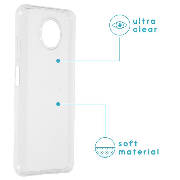 imoshion Gel Case für das Xiaomi Redmi Note 9T (5G) - Transparent