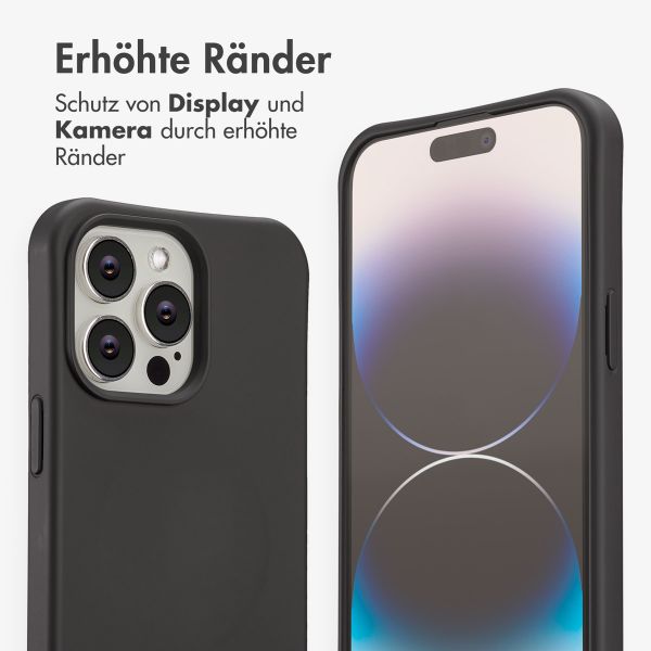 imoshion Color Backcover mit abnehmbarem Handykette und MagSafe Apple iPhone 14 Pro Max - Black Coffee
