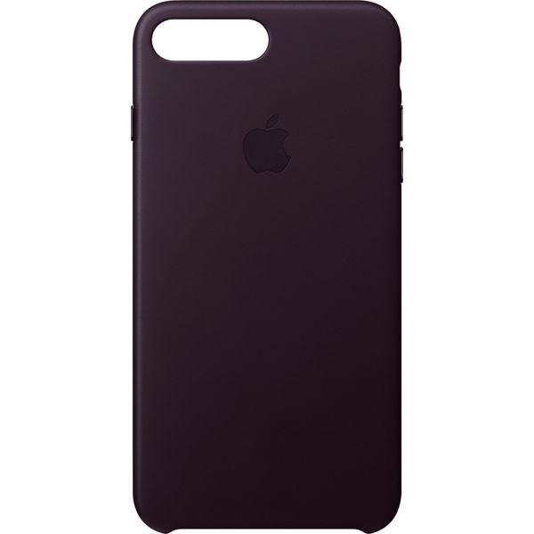 Apple Luxe Leather Backcover für das iPhone 8 Plus / 7 Plus - Aubergine