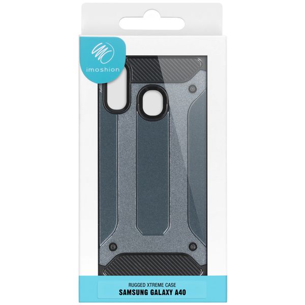 imoshion Rugged Xtreme Case Dunkelblau für Samsung Galaxy A40