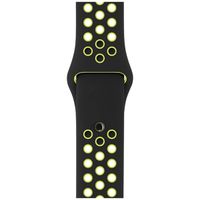 Apple Nike Sport Band Apple Watch Series 1-9 / SE - 38/40/41 mm / Series 10 - 42 mm - Black/Volt