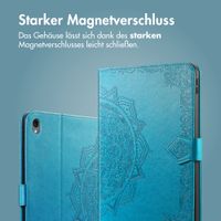 imoshion Mandala Klapphülle Samsung Galaxy Tab S11 - Türkis