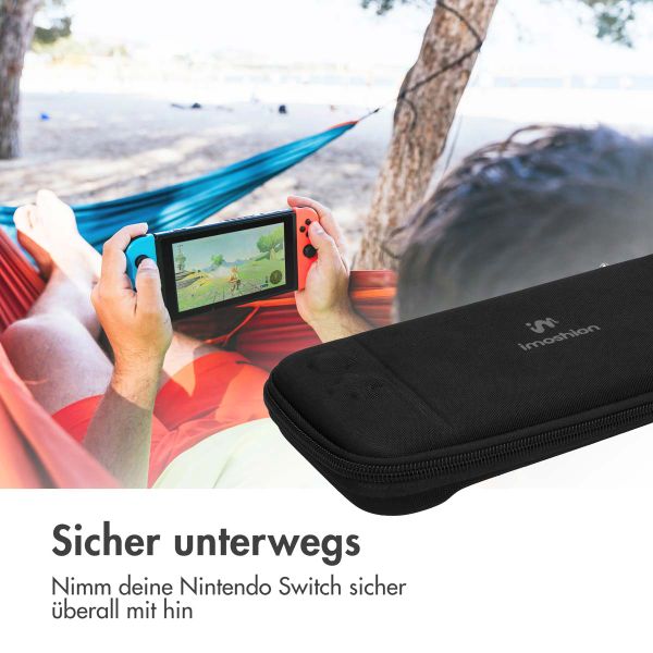 imoshion ﻿Schale für Nintendo Switch – Hülle für Nintendo Switch / Switch OLED – Schwarz