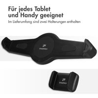 imoshion ﻿Flexibler Tablethalter Schreibtisch - inklusive Telefonhalter - Schwarz