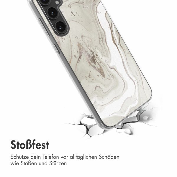 imoshion  Design Hülle für das Samsung Galaxy S23 FE - Sandy Marble