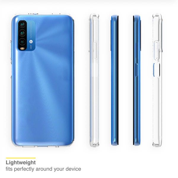 Accezz TPU Clear Cover für das Xiaomi Redmi 9T - Transparent