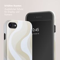 Selencia Vivid Back Cover Apple iPhone SE (2022 / 2020) / 8 / 7 - Desert Waves Beige