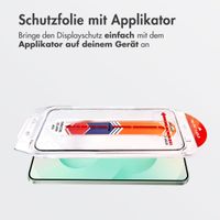 Accezz Gehärteter Glas-Schutz + Applikator Samsung Galaxy S24 Plus / S25 Plus