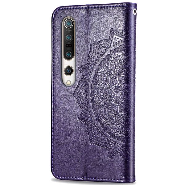 Mandala Klapphülle Violett Xiaomi Mi 10 (Pro)