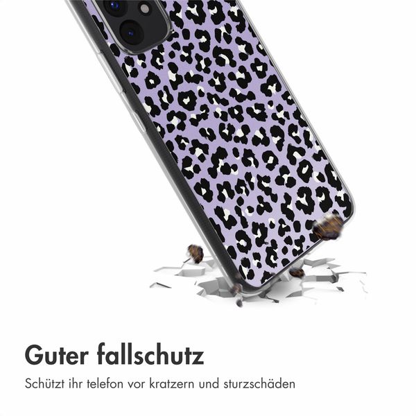 imoshion Design Hülle Samsung Galaxy A53 - Leopard Lilac