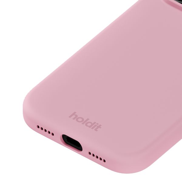 Holdit Silicone Case Apple iPhone 17 Pro - Rosa