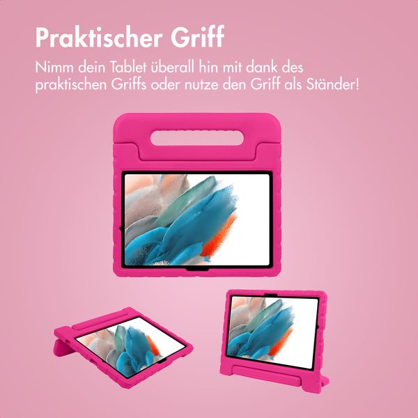 imoshion Hülle mit Handgriff kindersicher Samsung Galaxy Tab A8 - Rosa
