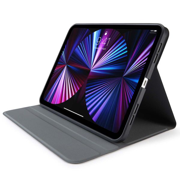 Pipetto Origami No5 Rotating Folio Case Apple iPad Pro 11 (2025) M5 / (2024) M4 - Schwarz