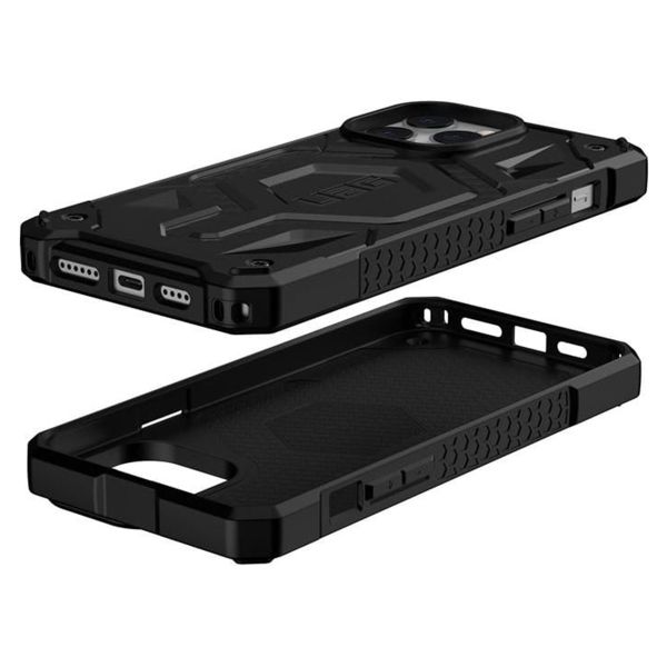 UAG Monarch Backcover MagSafe für das iPhone 13 Pro Max - Carbon Fiber