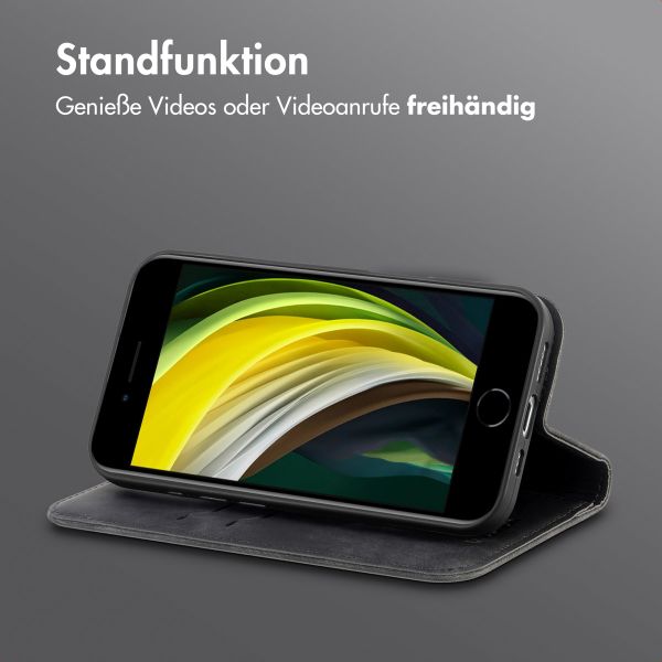imoshion Slim Klapphülle Apple iPhone SE (2022 / 2020) / 8 / 7 / 6(s) - Schwarz