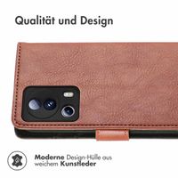 imoshion Luxuriöse Klapphülle für das Xiaomi 13 Lite - Braun